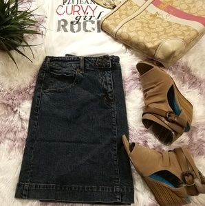 INC Jeans Skirt